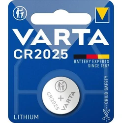 Varta CR2025 lithium x 1 battery (blister) Varta CR2025 lithium x 1 battery (blister)