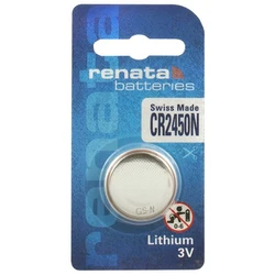 Renata CR2450N lithium x 1 battery