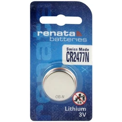 Renata CR2477N lithium x 1 battery Renata CR2477N lithium x 1 battery