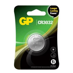 1 lithium button battery CR3032 3 V 