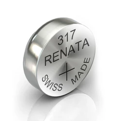 Renata 317 / SR516W / SR62 silver oxide x 1 battery Renata 317 / SR516W / SR62 silver oxide x 1 battery