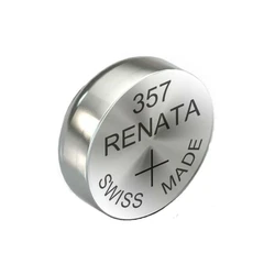 Renata 357 / SR44W / SR44 silver oxide x 1 battery Renata 357 / SR44W / SR44 silver oxide x 1 battery