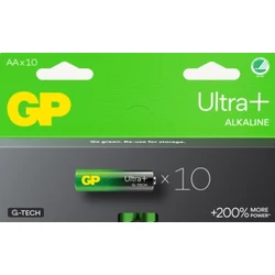 10 alkaline batteries AAA 1,5 V Ultra Plus 