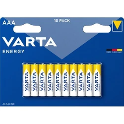 Varta ENERGY LR03/AAA x 10 batteries (blister) Varta ENERGY LR03/AAA x 10 batteries (blister)