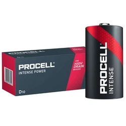 Duracell Procell INTENSE LR20/D x 10 alkaline batteries Duracell Procell INTENSE LR20/D x 10 alkaline batteries