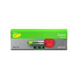 Alkaline battery 12 x AAA / LR03 SUPER - 1,5V - GP Battery