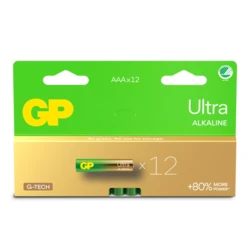 12 alkaline batteries AAA 1,5 V Ultra 