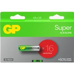 Alkaline battery 16 x AA / LR6 SUPER - 1,5V - GP Battery