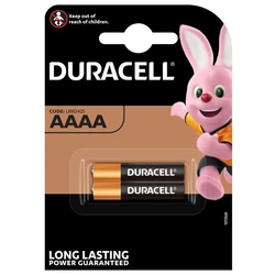 Duracell AAAA x 2 batteries Duracell AAAA x 2 batteries