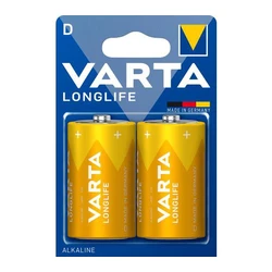 Varta LONGLIFE LR20/D x 2 batteries (blister)