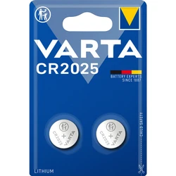 Varta CR2025 lithium x 2 batteries (blister) Varta CR2025 lithium x 2 batteries (blister)