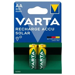 Varta SOLAR LR6/AA Ni-MH 800 mAh x 2 rechargeable batteries Varta SOLAR LR6/AA Ni-MH 800 mAh x 2 rechargeable batteries