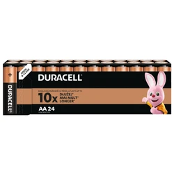 Duracell Basic LR6 AA alkaline battery x 24 (carton)