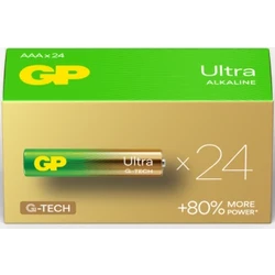 24 alkaline batteries AAA 1,5 V Ultra 