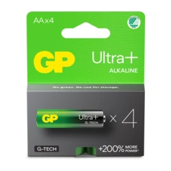 4 alkaline batteries AA 1,5 V Ultra Plus 4 alkaline batteries AA 1,5 V Ultra Plus