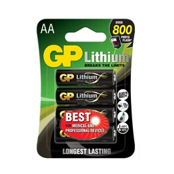 4 lithium batteries AA 1,5 V 4 lithium batteries AA 1,5 V