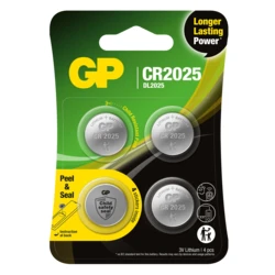 4 lithium button batteries CR2025 3 V 4 lithium button batteries CR2025 3 V