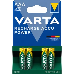 Varta Ready2Use LR03/AAA Ni-MH 1000 mAh x 4 rechargeable batteries Varta Ready2Use LR03/AAA Ni-MH 1000 mAh x 4 rechargeable batteries