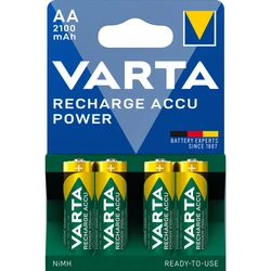 Varta Ready2Use LR6/AA Ni-MH 2100 mAh x 4 rechargeable batteries