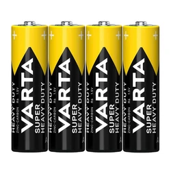 Varta SUPERLIFE / Super Heavy Duty LR6/AA zinc-carbon x 4 batteries Varta SUPERLIFE / Super Heavy Duty LR6/AA zinc-carbon x 4 batteries