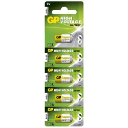 Alkaline battery 5 x 10A / L1022 - 9V - GP Battery Alkaline battery 5 x 10A / L1022 - 9V - GP Battery