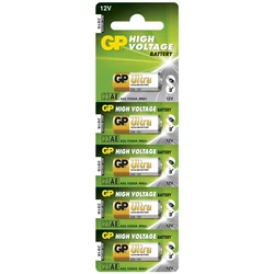 Alkaline cylindrical battery 5 x 23AE / MN21 / VA23GA - 12V - GP Battery