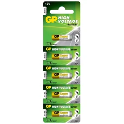 Alkaline battery 5 x 27A / MN27 - 12V - GP Battery