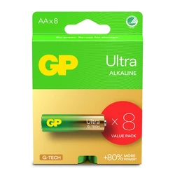 8 alkaline batteries AA 1,5 V Ultra 8 alkaline batteries AA 1,5 V Ultra