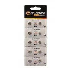 AG3 10 button cell battery AG3 / LR41 / 392 1,5V Cellectron