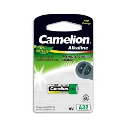 Alkaline cylindrical battery 32A / LR32A - 9V Alkaline cylindrical battery 32A / LR32A - 9V