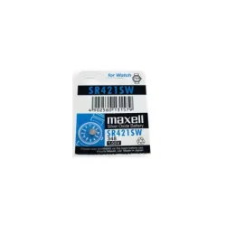 Button cell battery SR421 / 348 - 1,55V - silver oxyde - Maxell Button cell battery SR421 / 348 - 1,55V - silver oxyde - Maxell