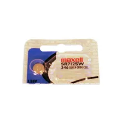 Button cell battery SR712 / 346 - 1,55V - silver oxyde - Maxell Button cell battery SR712 / 346 - 1,55V - silver oxyde - Maxell