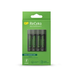 Fast charger 2-4 hours M451 USB + 4 NiMH batteries AAA  950 mAh