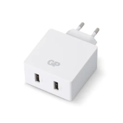 GP Mains charger USB WA42 4A x 2
