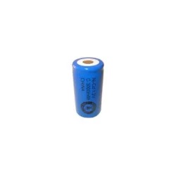 NiCD battery C 3000 mAh flat head - 1,2V - Evergreen