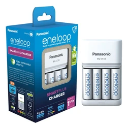Panasonic Eneloop BQ-CC55 EKO rechargeable battery charger Ni-MH + 4 rechargeable batteries LR6/AA Eneloop 2000mAh Panasonic Eneloop BQ-CC55 EKO rechargeable battery charger Ni-MH + 4 rechargeable batteries LR6/AA Eneloop 2000mAh