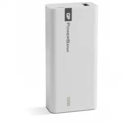 Powerbank Yolo 5200 mAh, 1C05A, white Powerbank Yolo 5200 mAh, 1C05A, white