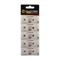 SR521 10 Silver Oxide battery SR521 / SR63 / 379 1,55V Cellectron SR521 10 Silver Oxide battery SR521 / SR63 / 379 1,55V Cellectron