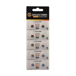 SR626 10 Silver Oxide battery SR626 / SR66 / 376 1,55V Cellectron SR626 10 Silver Oxide battery SR626 / SR66 / 376 1,55V Cellectron